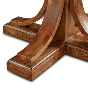 Griffin 60" Round Dining Table, Earth