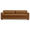 Moe's Amira Sofa with High Back in Rust