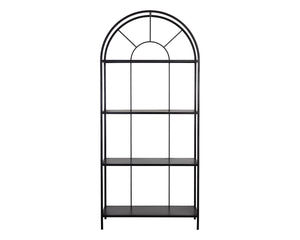 ALCOVE BOOKCASE - BLACK