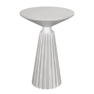 Orson Side Table, White Wash