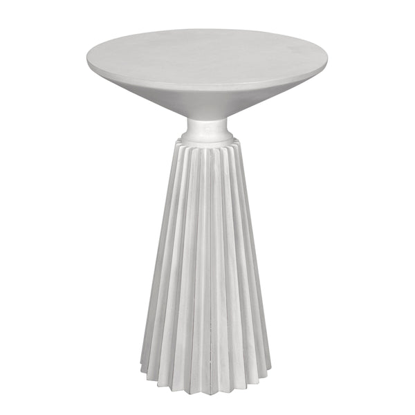 Orson Side Table, White Wash
