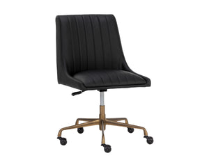 HALDEN OFFICE CHAIR - VINTAGE BLACK