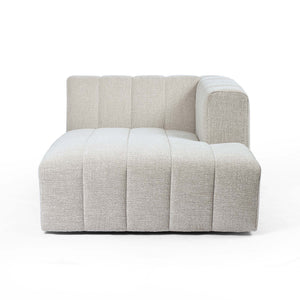 Langham Channelled Raf Chaise Piece