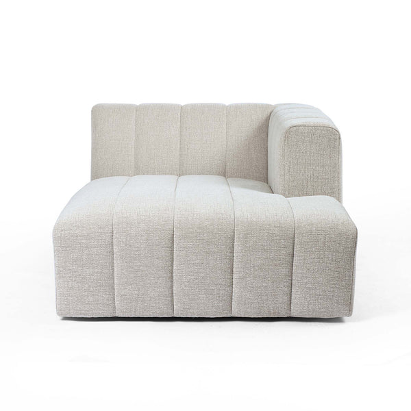 Langham Channelled Raf Chaise Piece