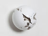 Cast Root Wall Ball, Resin, White, MD
