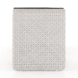Paige Outdoor Woven Chaise-Brushed Grey