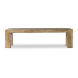 Abaso Dining Table 108" In Rustic Wormwood