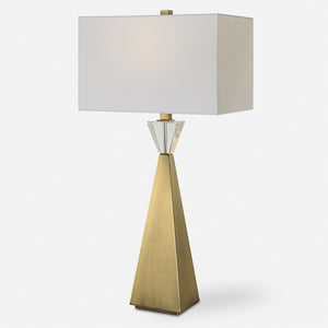 Arete Modern Brass Table Lamp