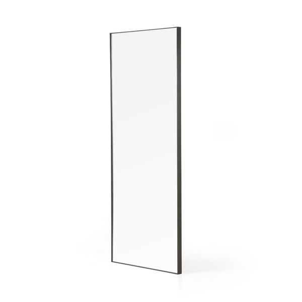 Bellvue Floor Mirror - Rustic Black