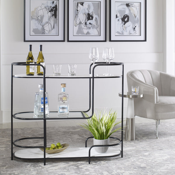 Trolley Bar Console