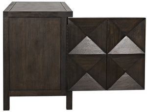 Quadrant Ebony Walnut 2-Door Sideboard