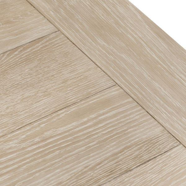 Troy Solid Wood Rectangle Coffee Table - Aged Cream