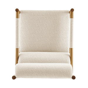 Olsen Boucle Accent Arm Chair, Palladian Beige