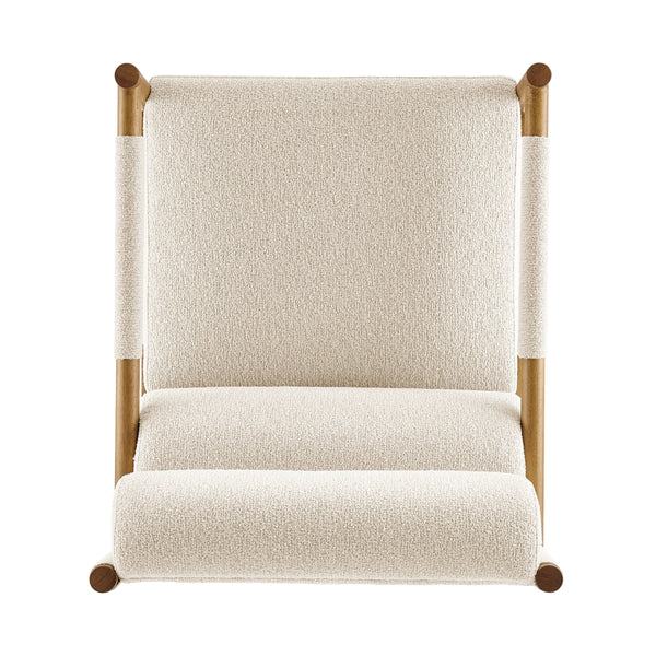 Olsen Boucle Accent Arm Chair, Palladian Beige
