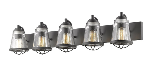 Mariner 5 Light Vanity in Bronze Finish