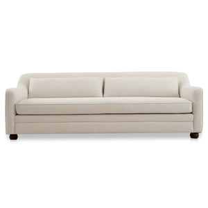 Moe's Amira Sofa in Oat Beige - Polyester Upholstery