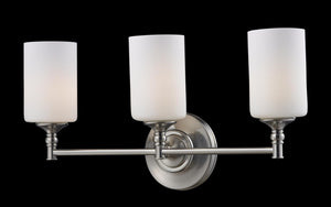 Cannondale 3 Light Vanity  in Brushed Nickel Finish