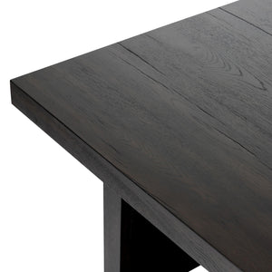 Isaac Coffee Table - Smoked Black Veneer