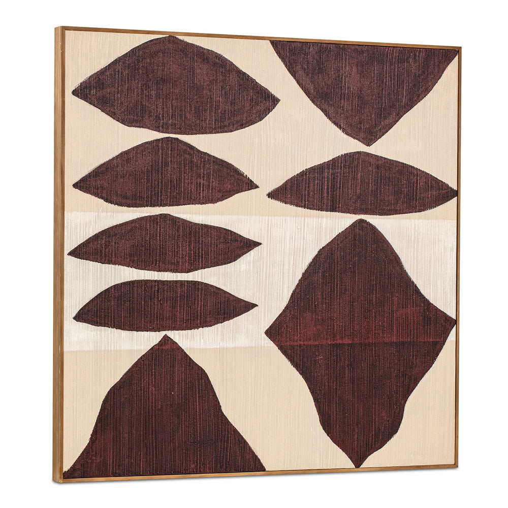 Amada Framed Painting with Textured Acrylic