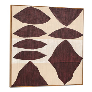 Amada Framed Painting with Textured Acrylic