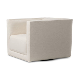 Phillip Swivel Chair - Crypton Nomad Snow