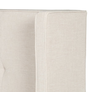 Madison Bed In Cambric Ivory In Queen