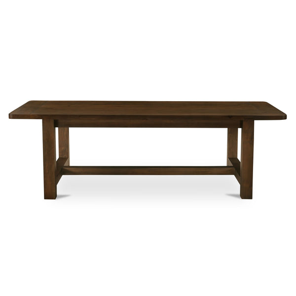 Moe's Wilson Dining Table Small Warm Brown