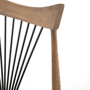 Solene Dining Chair In Darren Ecru