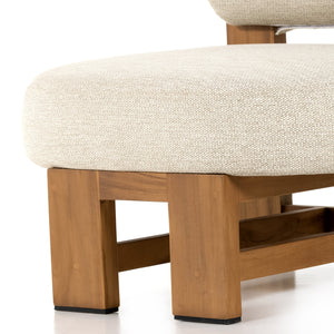 Malta Outdoor Chair In Natural Teak In Fsc