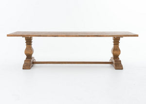 Butner Dining Table 110 W/Oak Top