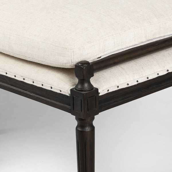 Lucille Dining Bench In 67" In Alcala Cream