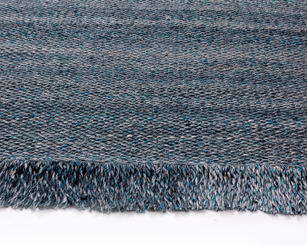 LINDAU HAND-WOVEN RUG - TEAL - 9' X 12'