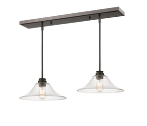 Annora 2 Light Island/Billiard in Olde Bronze Finish