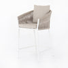 Porto Outdoor Stool-White-Counter