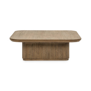 Vander Solid Wood Square Coffee Table - FSC Certified Oak