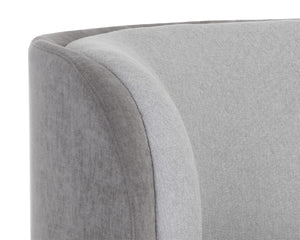 JACLYN MODULAR - LEFT ARMCHAIR - EGYPT LIGHT GREY / DANNY MEDIUM GREY