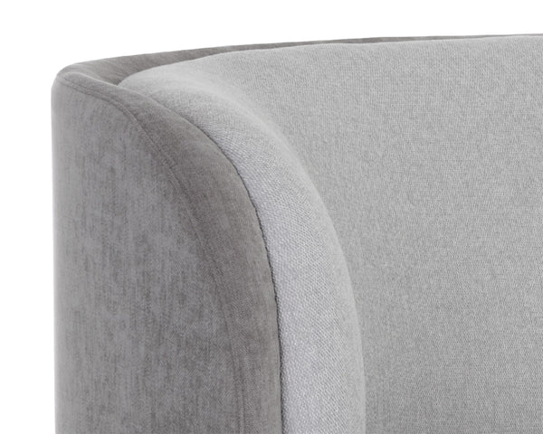 JACLYN MODULAR - LEFT ARMCHAIR - EGYPT LIGHT GREY / DANNY MEDIUM GREY