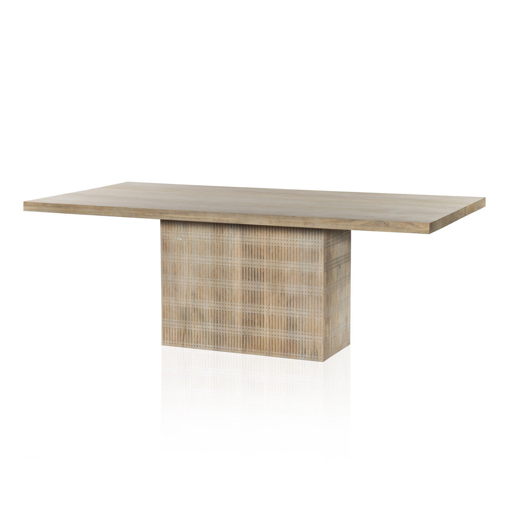 Kelby Dining Table - Light Wash Mango