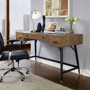 Elliston Office Desk In Walnut
