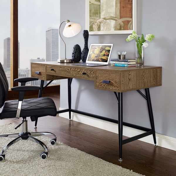Elliston Office Desk In Walnut