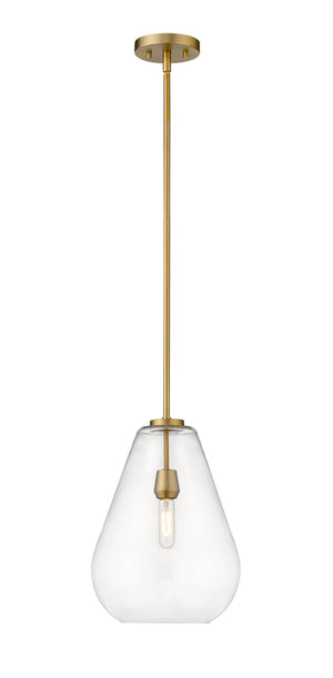 Ayra 1 Light Pendant in Olde Brass Finish