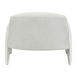 Hilda Fabric Accent Arm Chair, Boucle Beige