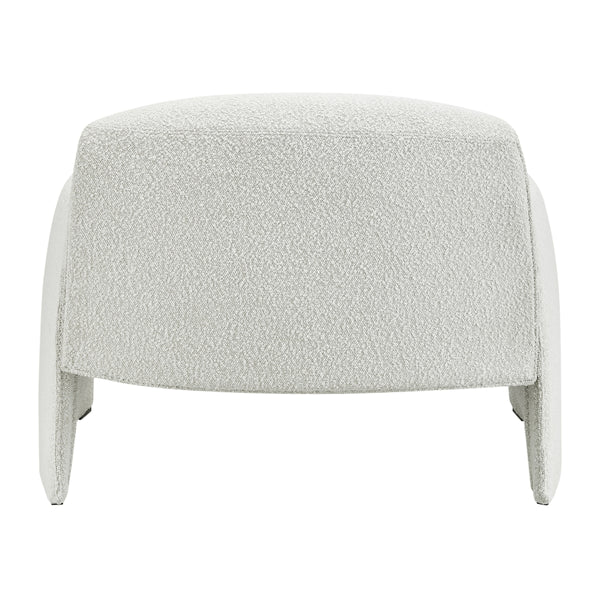 Hilda Fabric Accent Arm Chair, Boucle Beige