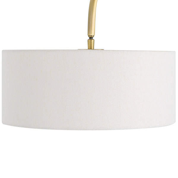 Huxford Brass Arch Floor Lamp