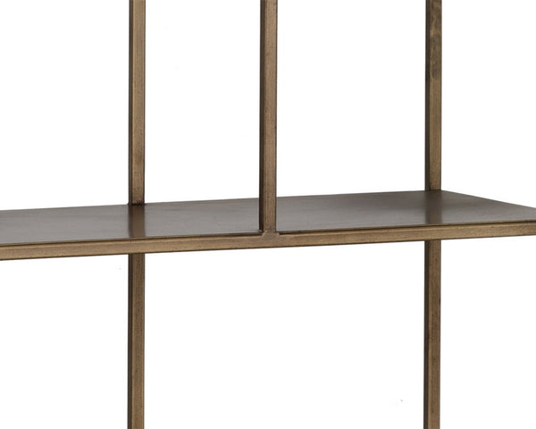 Eiffel Bookcase - Small - Antique Brass