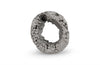 Cast Eroded Wood Circle Wall Tile