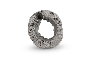 Cast Eroded Wood Circle Wall Tile