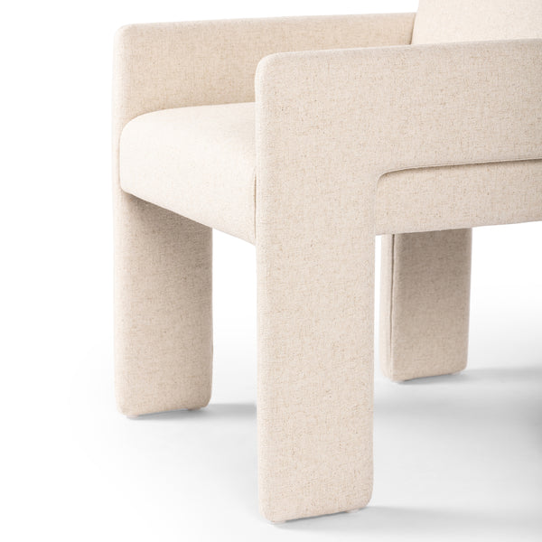 Amur Dining Armchair in Natural Antwerp