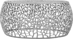Glen Coffee Table In Silver