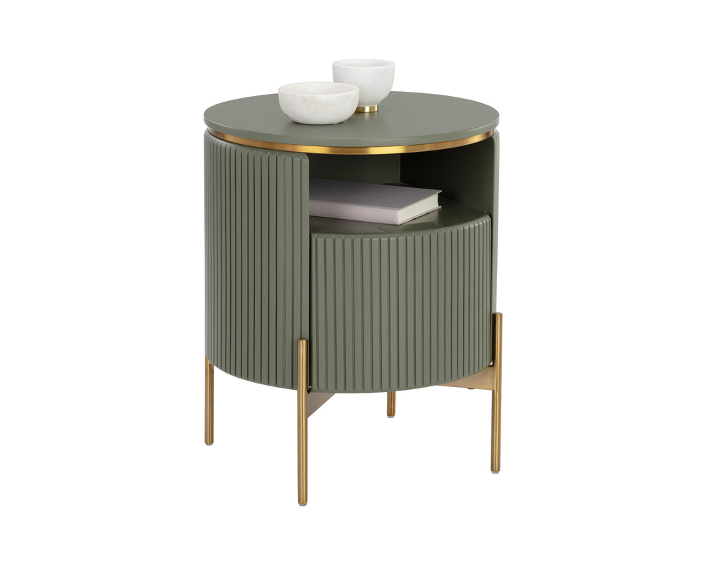 PALOMA END TABLE - SAGE GREEN